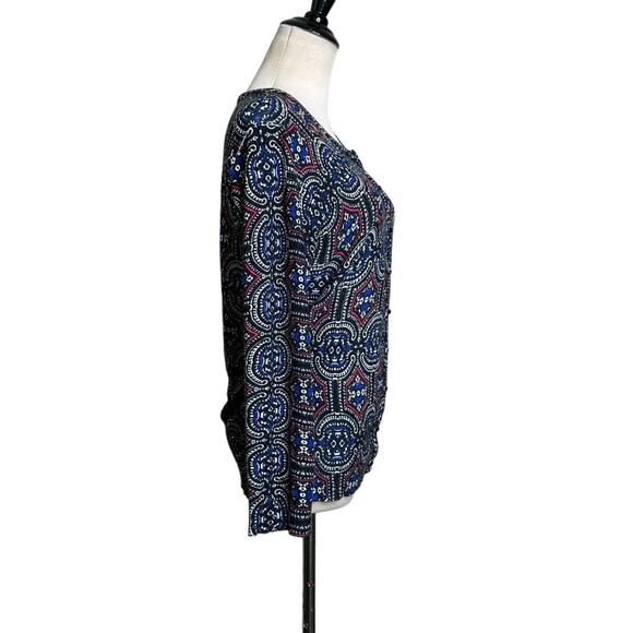 PREMISE STUDIO Blue  Button Up Long Sleeves Cardigan Size M - Picture 6 of 13